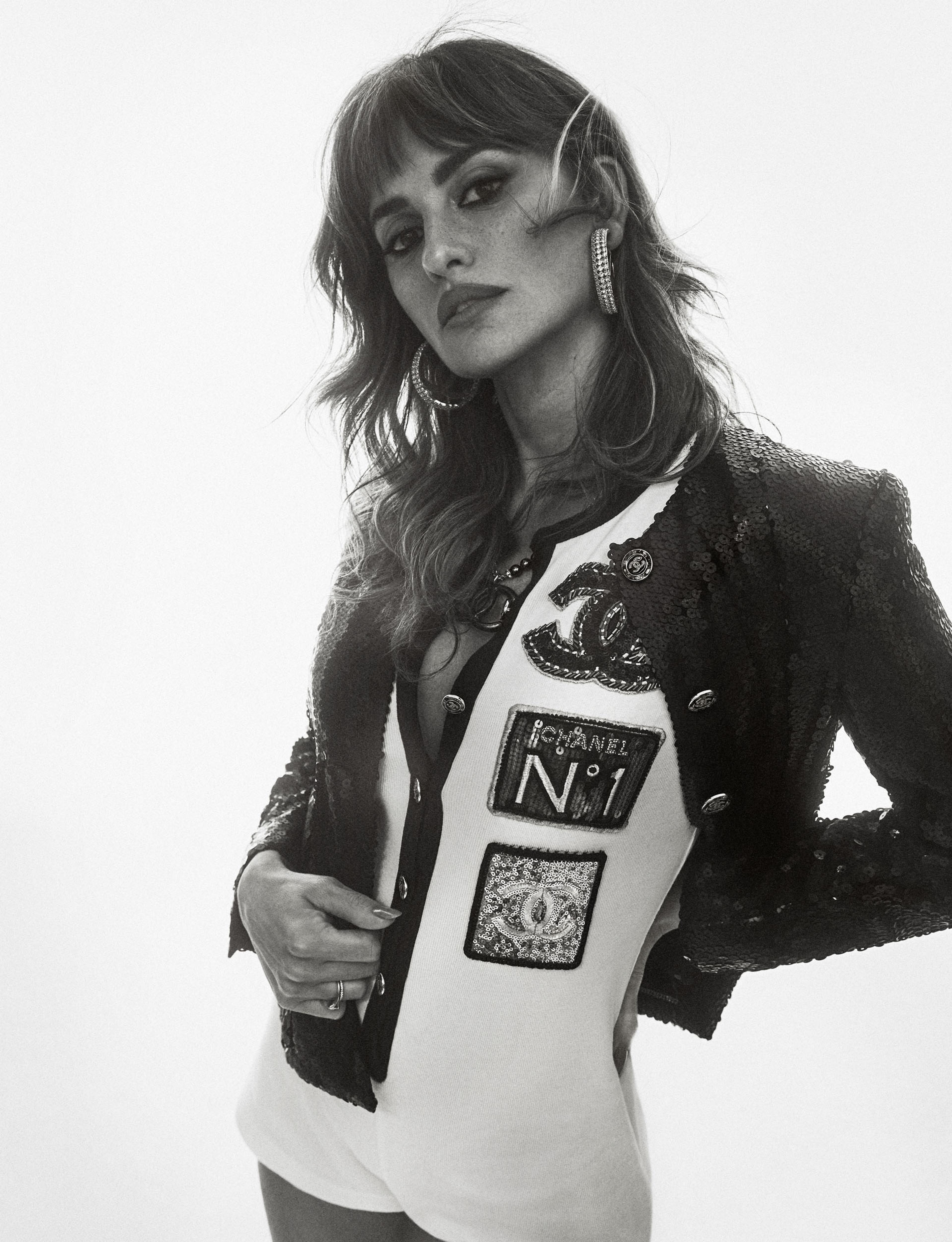 Image from ELLE × Penelope Cruz