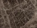 Dark Emperador Mermer ince açık kahve damar deseni, yakın çekim doku