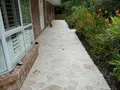 Crazy Paver bahçe yürüyüş yolu döşemesi, dış mekan uygulaması