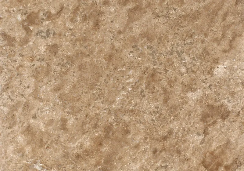 Walnut Traverten ceviz kahverengi gözenekli doğal taş doku yakın plan