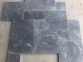 Afyon Gri Mermer fransız (opus) desenli ebat seçenekleri, eskitme yüzeyli