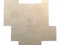 Light Traverten fransız desenli açık ton renk seçeneği, ebat örneği