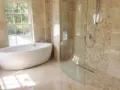 Cappucino Bej Mermer banyo zemin ve mozaik bej mermer duvar kaplaması