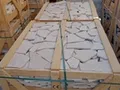Crazy Paver ambalajlı ürün, sevkiyat için hazırlanmış paletler