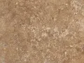 Walnut Traverten koyu kahverengi doğal taş yüzey detayı