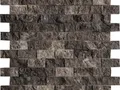 Narcisse patlatma yüzey mozaik duvar paneli, tuğla desenli dizilim, mini patlatma panel