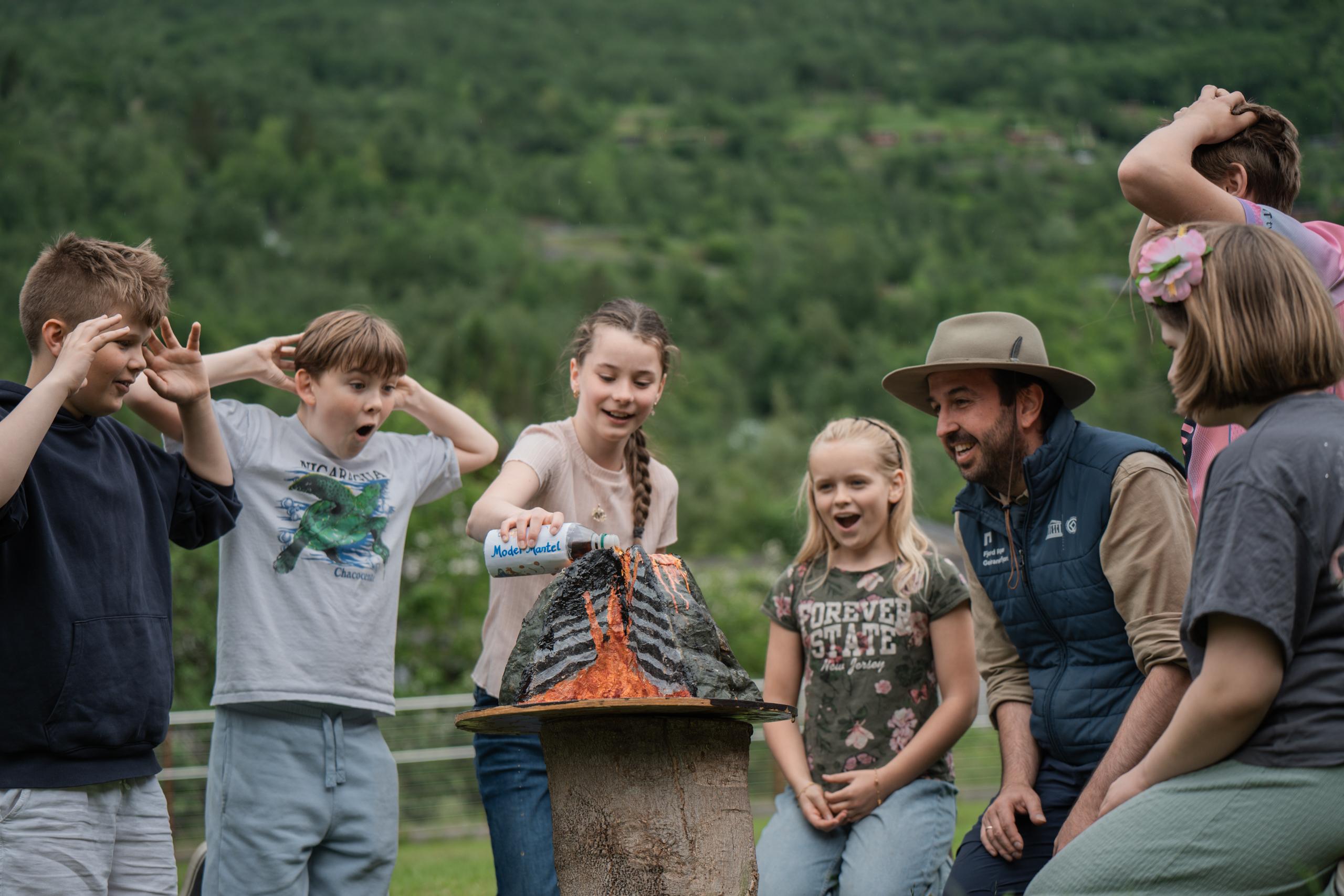 Junior Ranger aktivitetar Geiranger