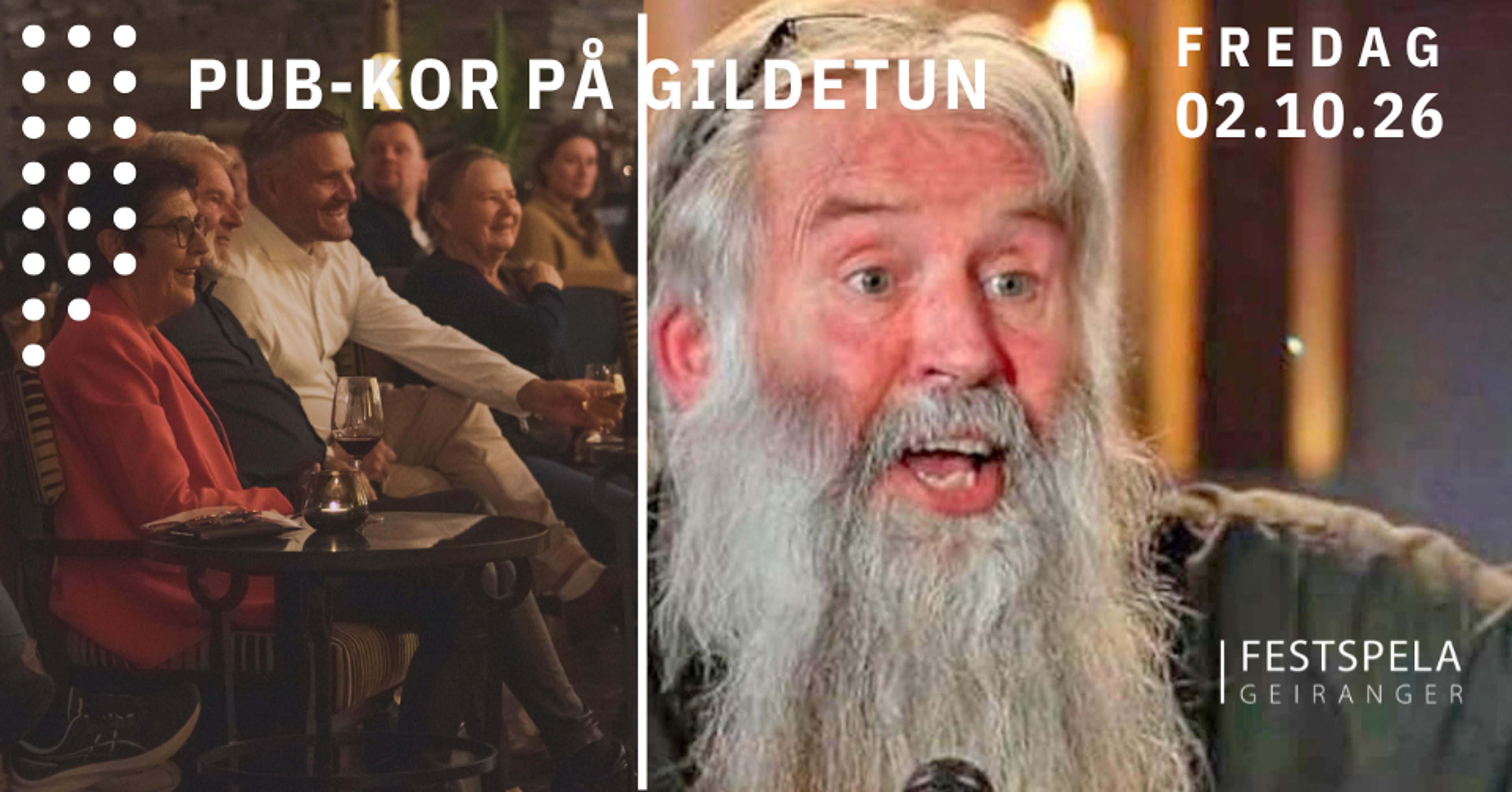 Pub-kor på Gildetun