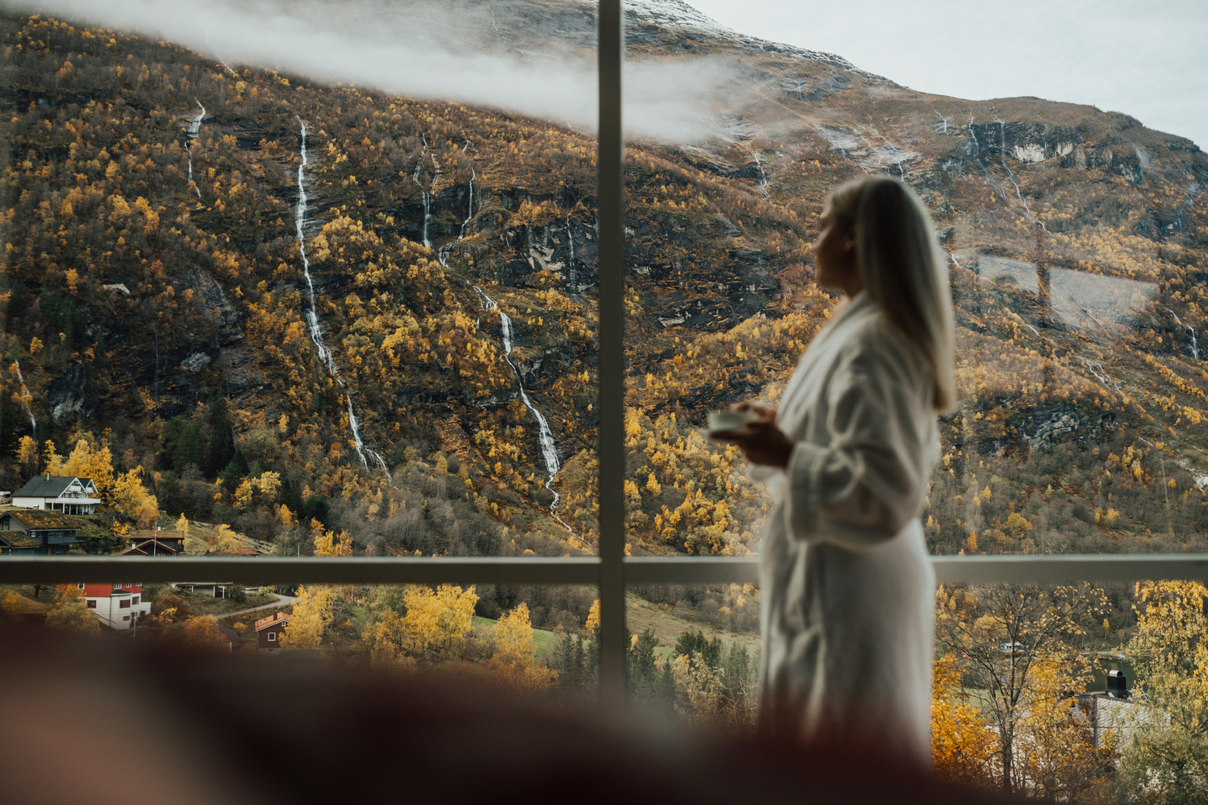 Hausten i Geiranger