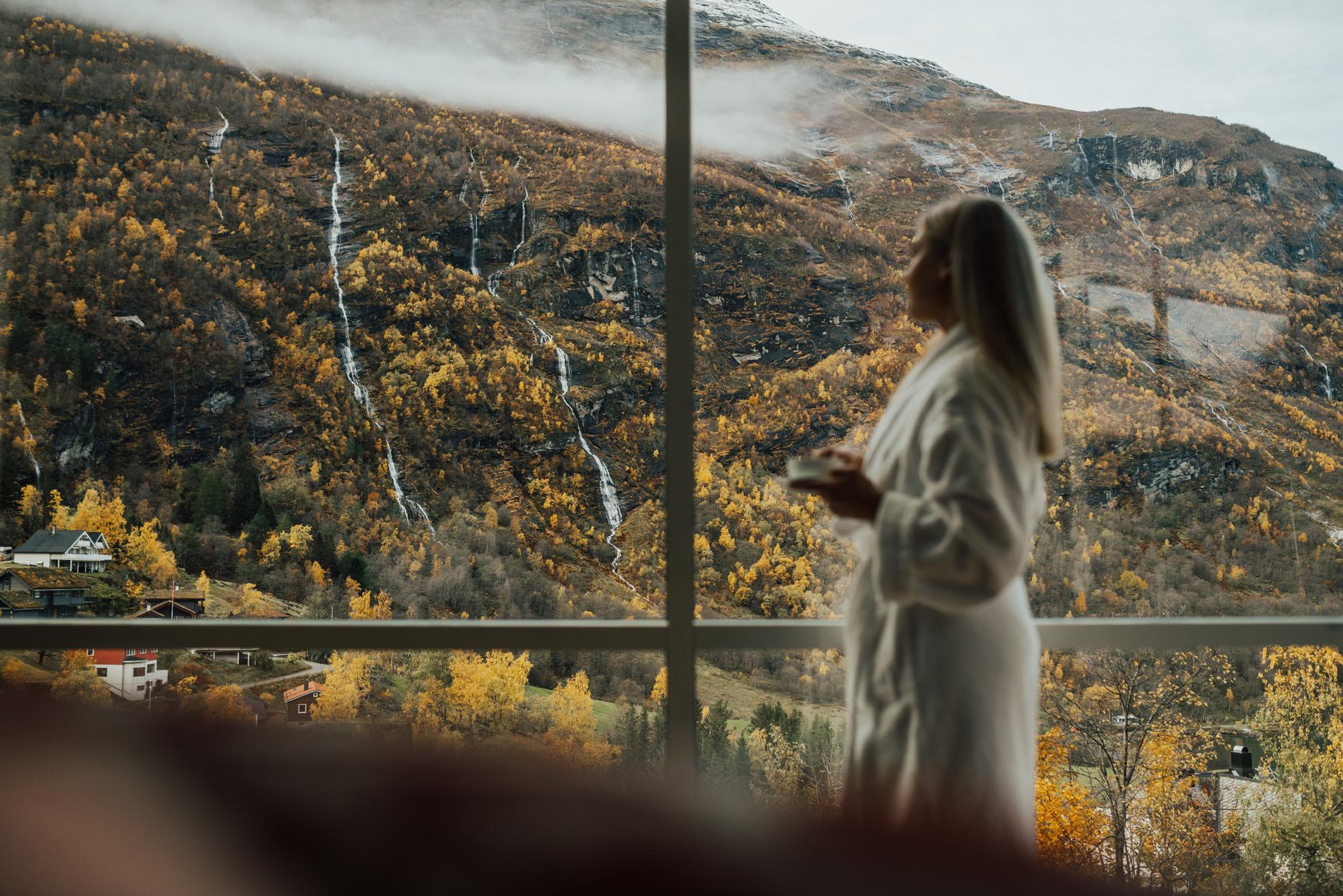 Hausten i Geiranger