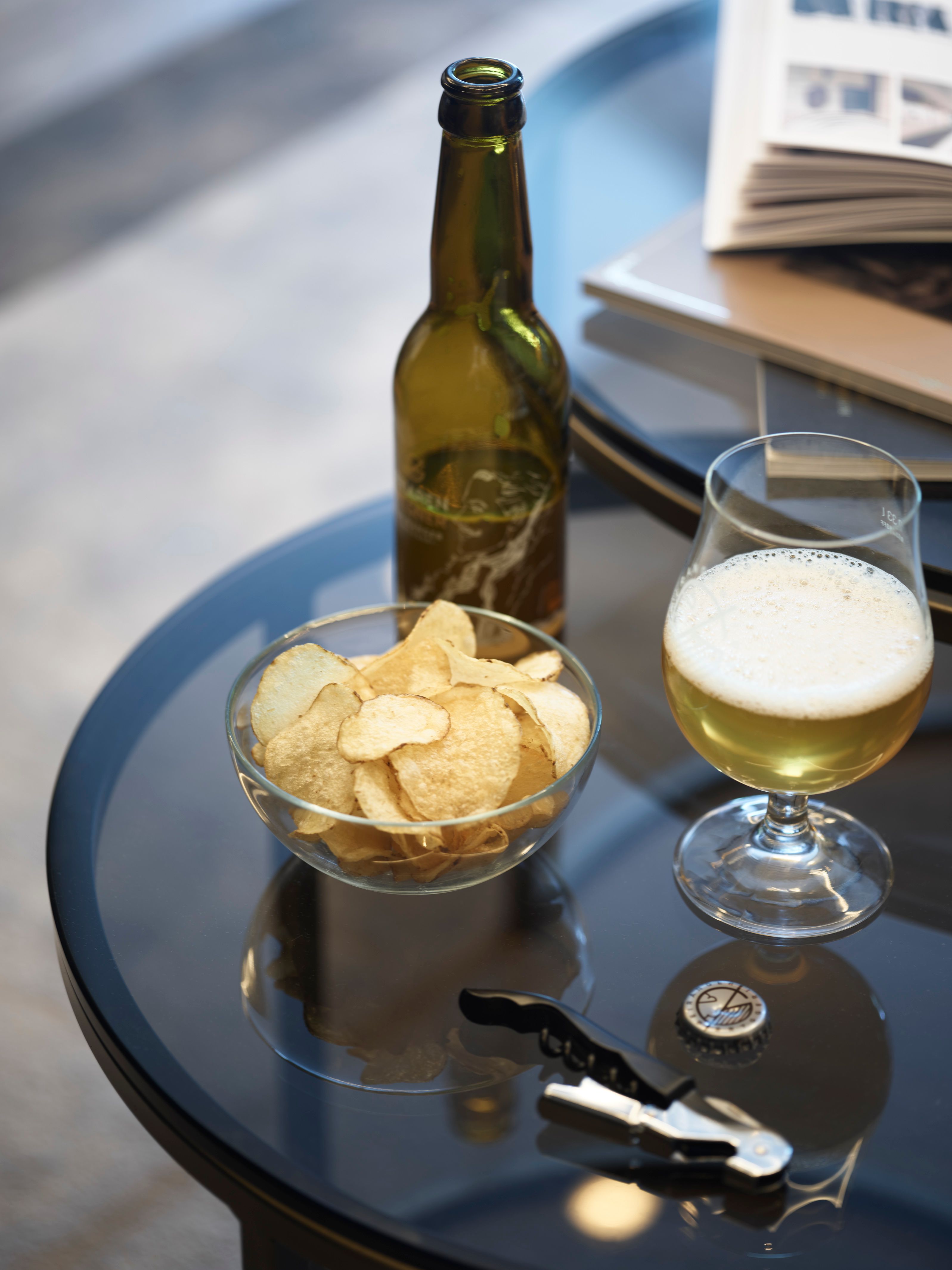 Snacks from the minibar