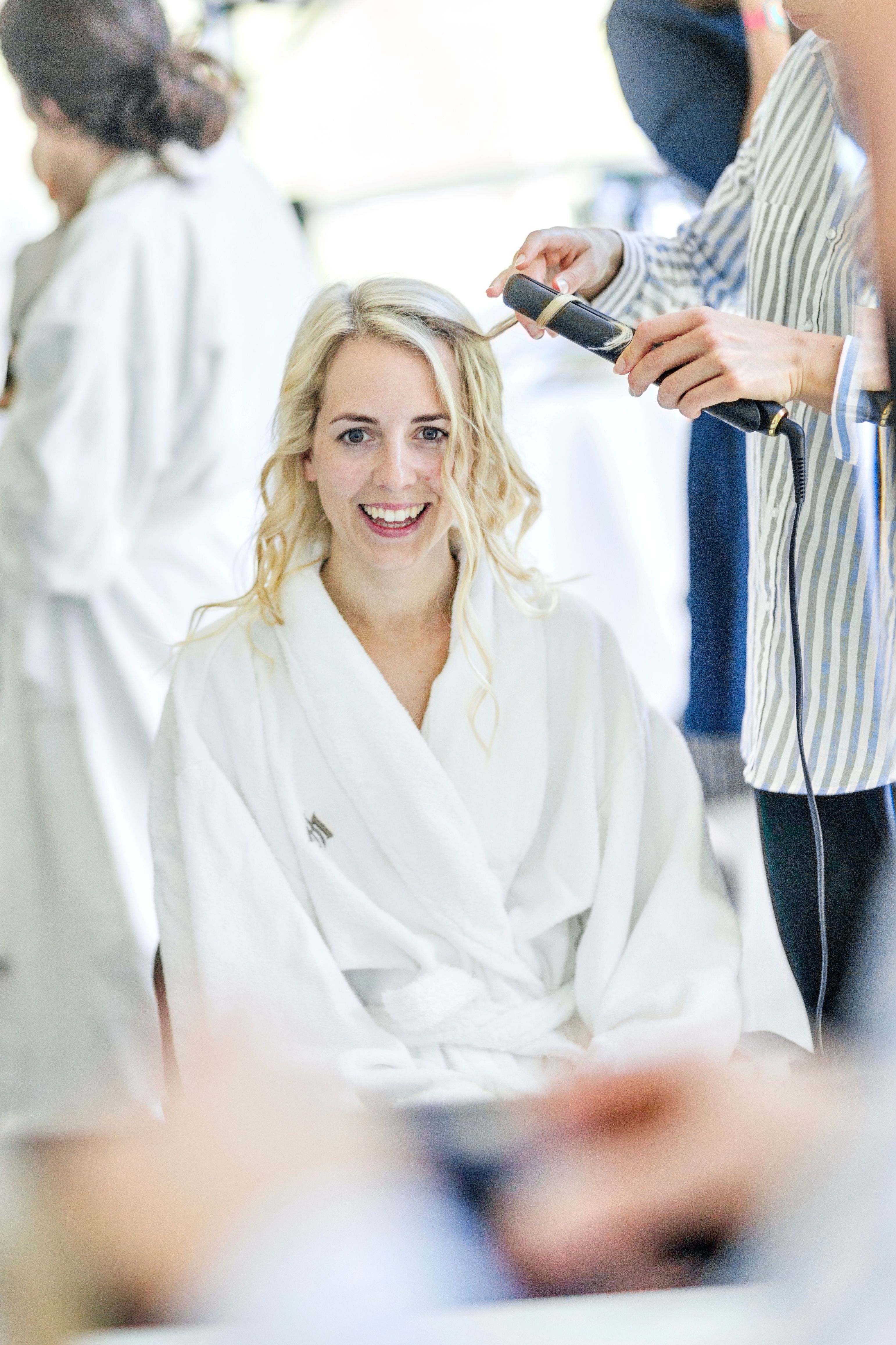 Bridal styling and hairdressing at Hotel Union Geiranger