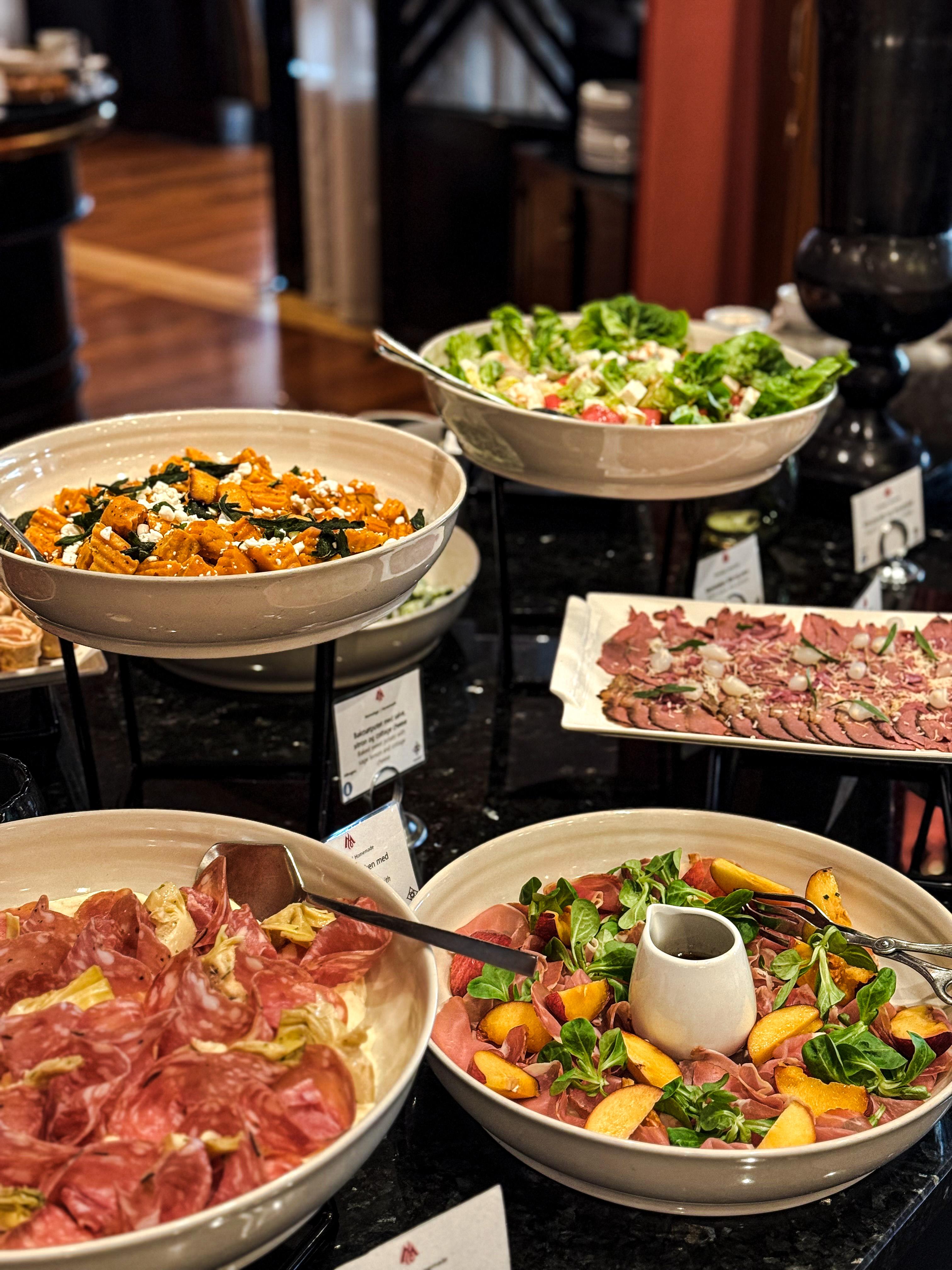 Dinner buffet at Union
