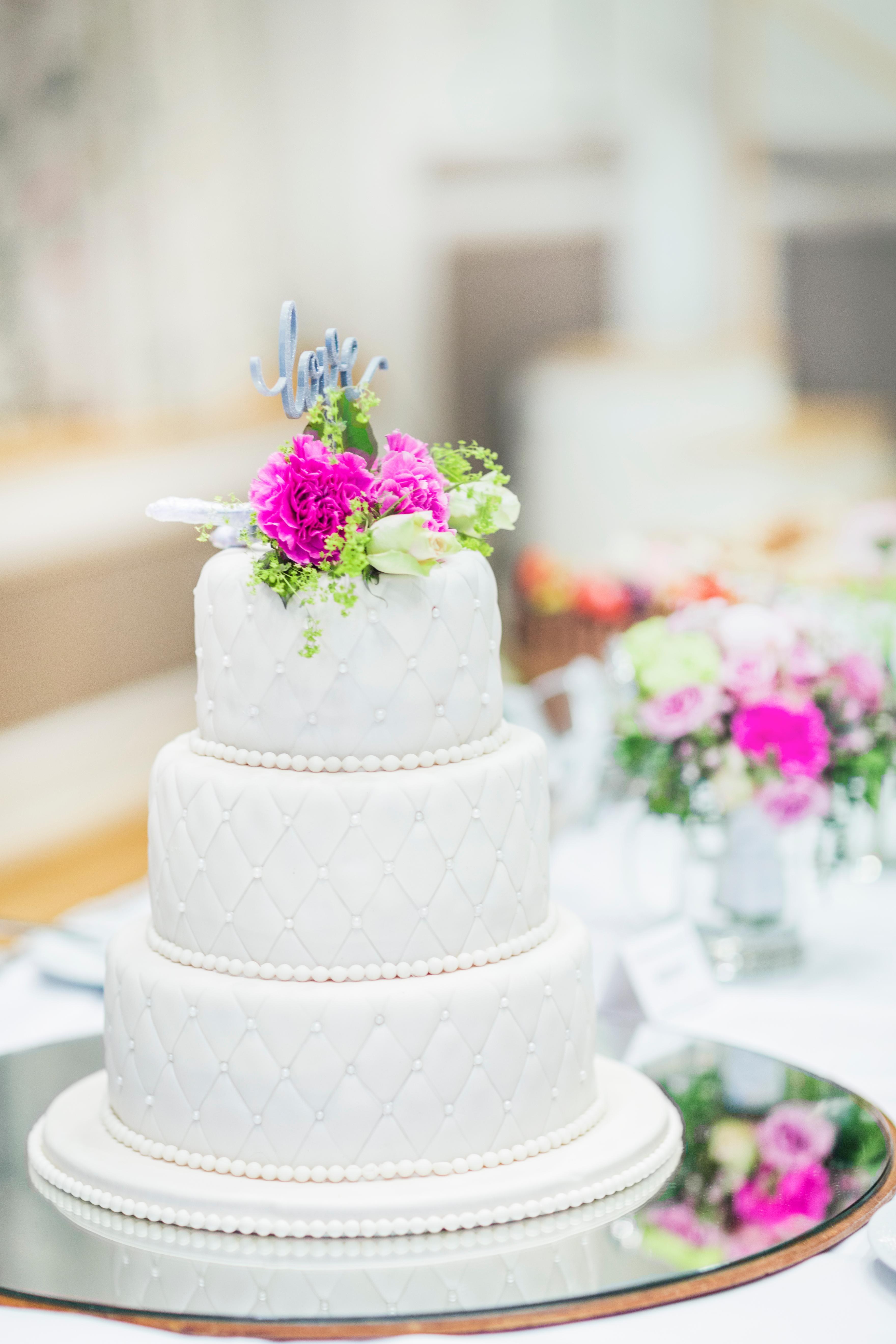 Wedding cake made at Union Geiranger