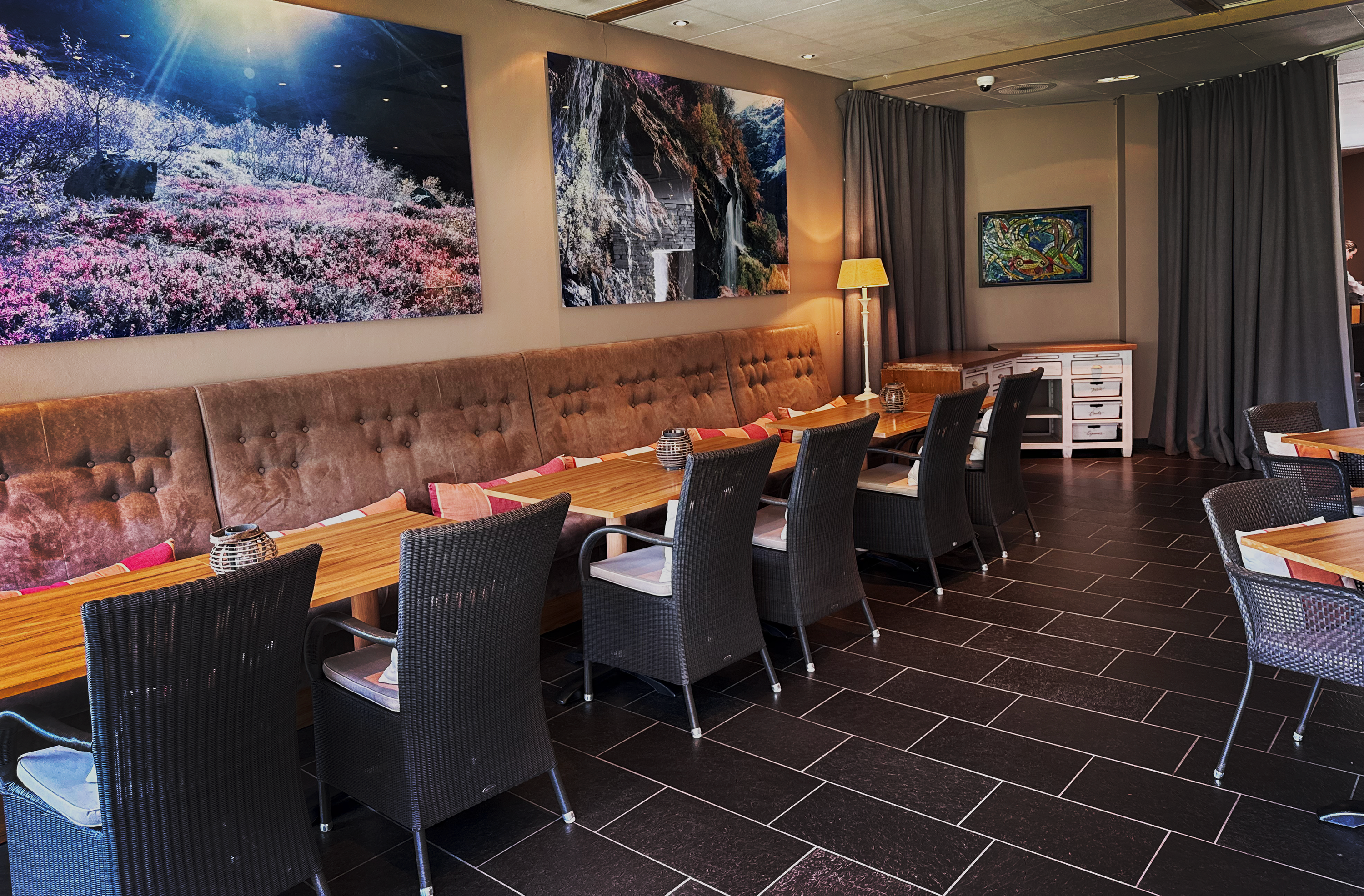 Cafe Løsta serverer enkle rettar tett ved Union Bad og Union Spa