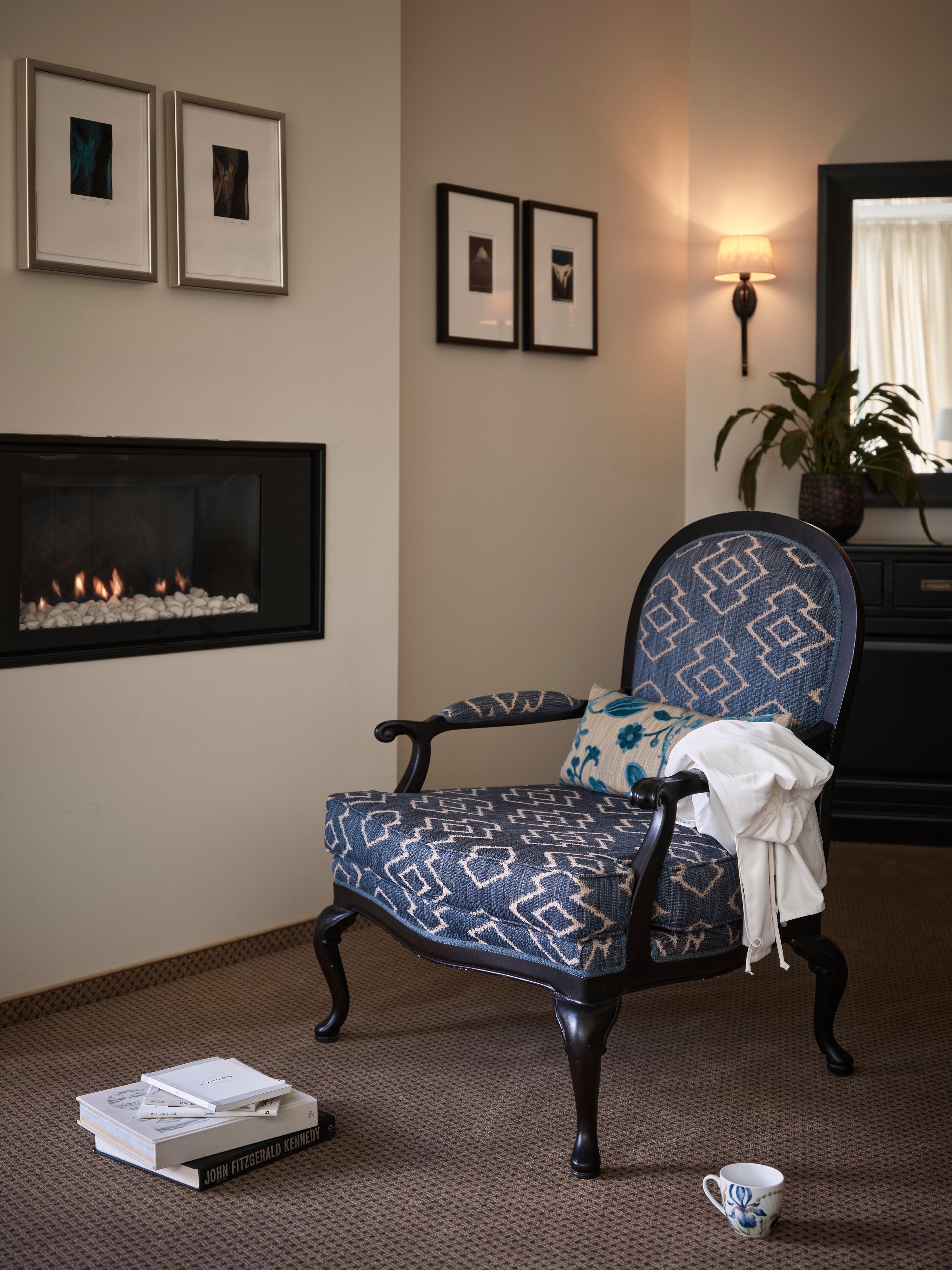 Peis i Union Spa Suite Geirangerfjord