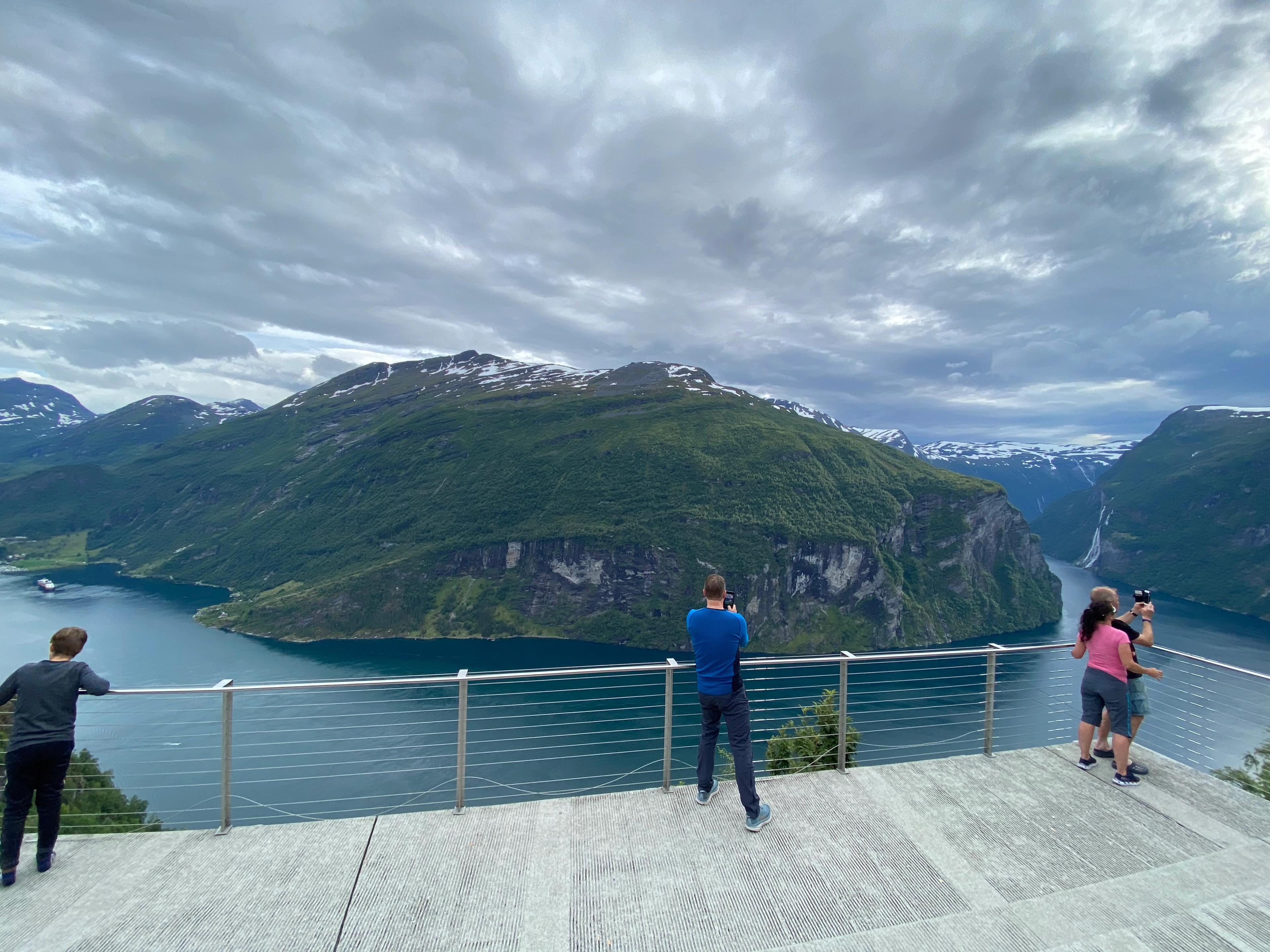 Ørnesvingen er ein av stoppestadane