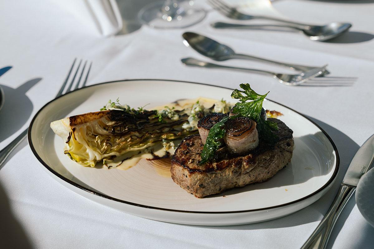 From the summer menu at Restaurant Julie