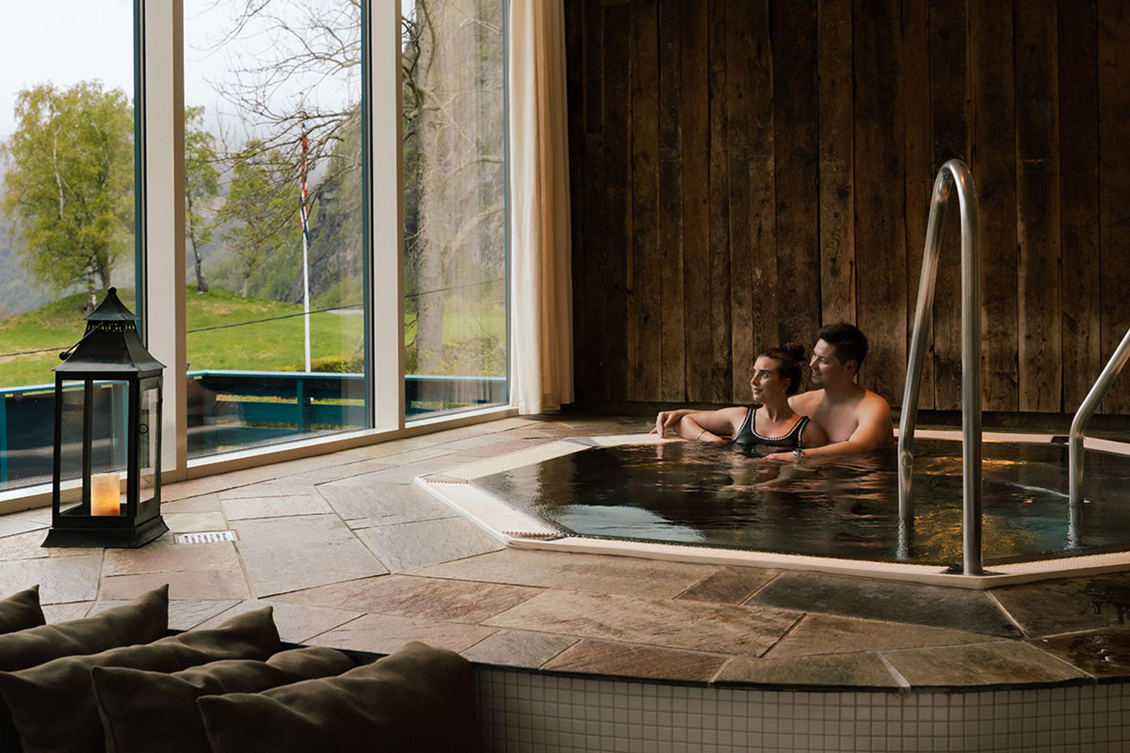 Japansk varmebad i Union Spa