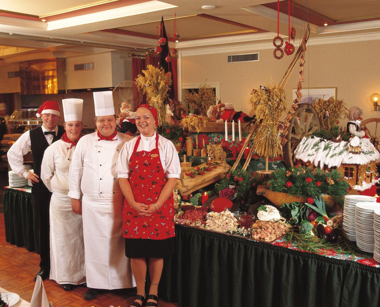 Julebord ved Hotel Union tilbake i tid.