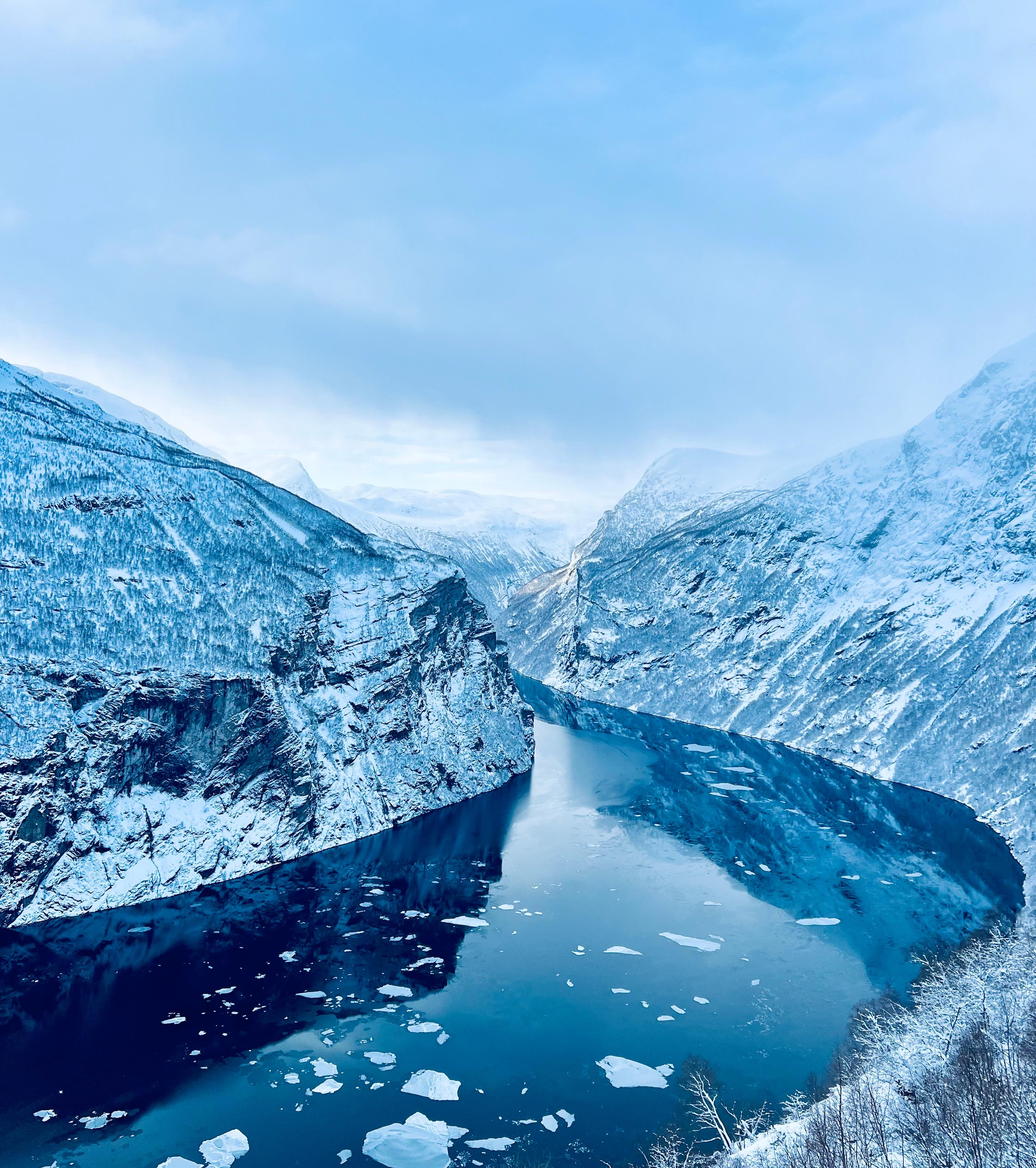 Frosen fjord