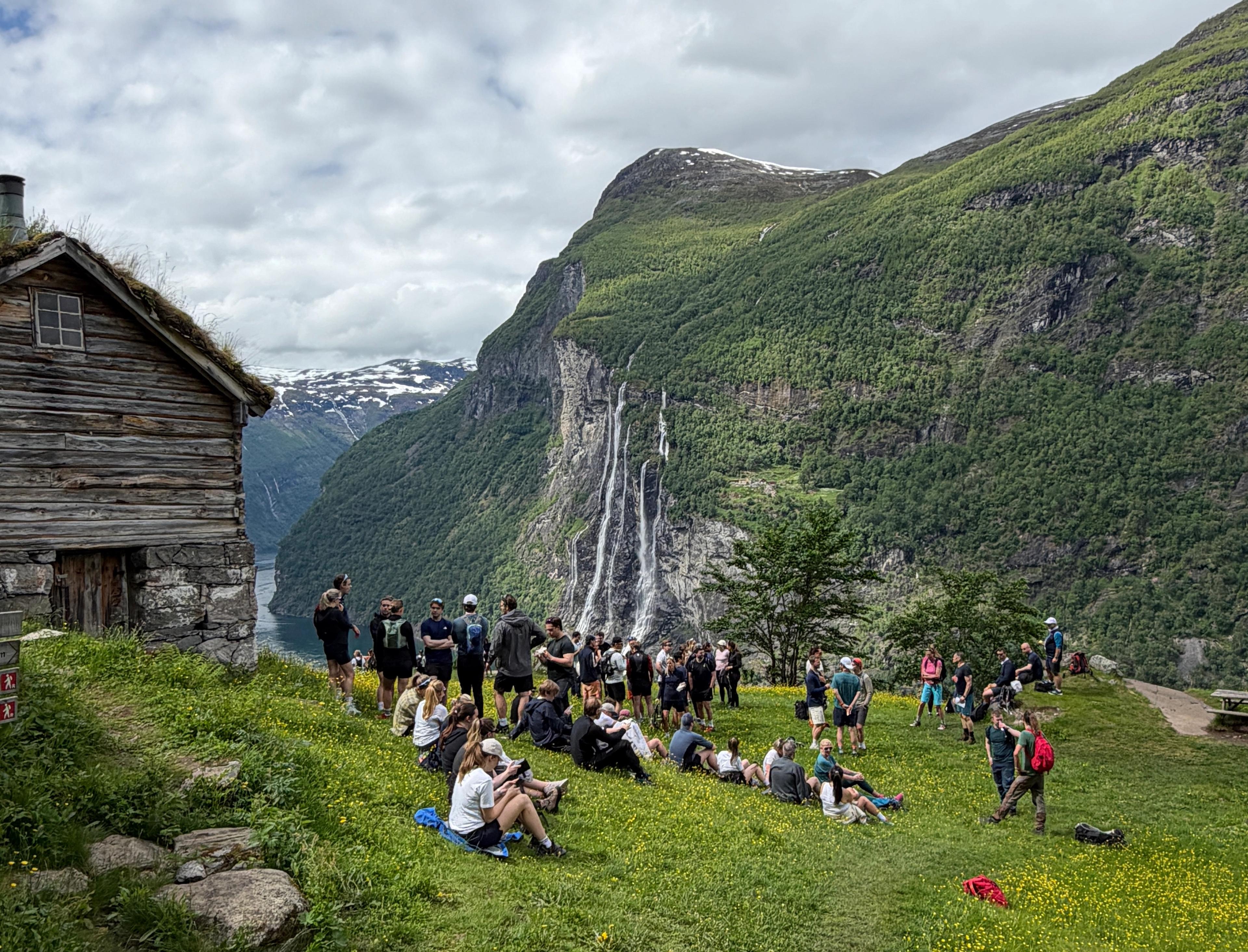 Activity with excursion to Skageflå arranged by Union Geiranger