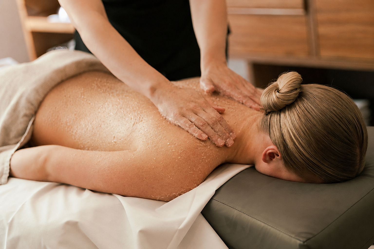 Kroppsskrubb ved Union Spa