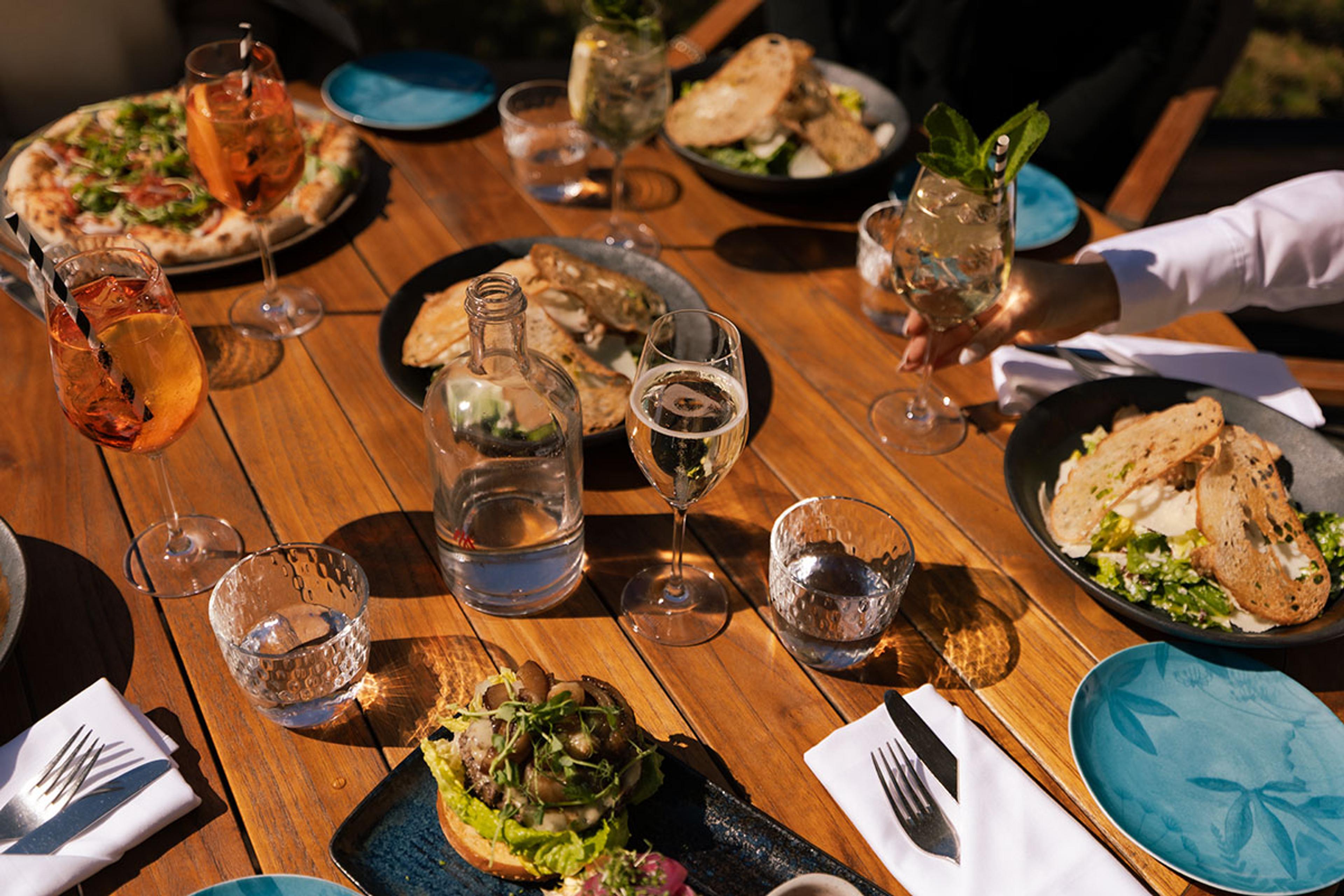 Lunch on the Queen’s Terrace