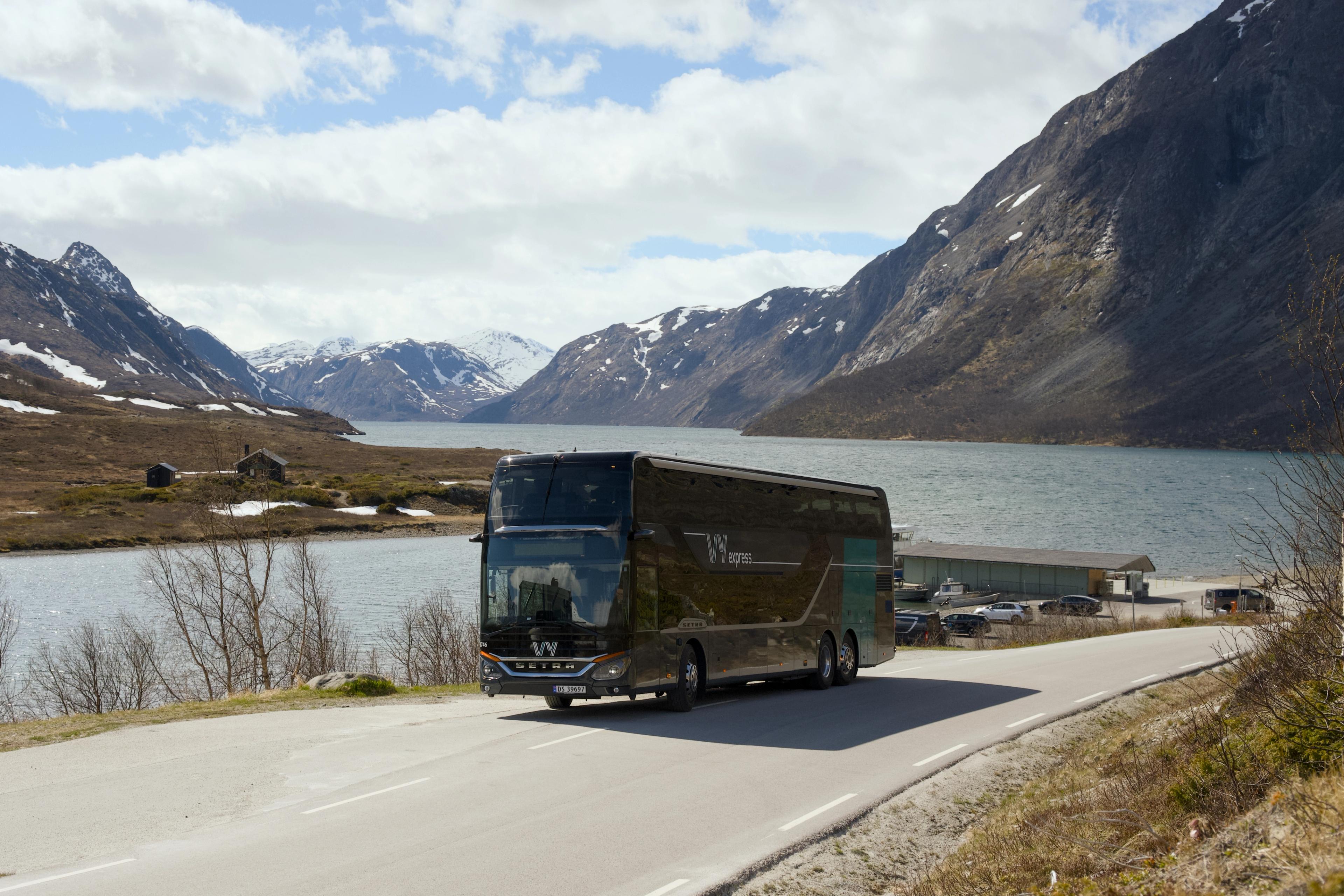 Bus to Geiranger with Vy
