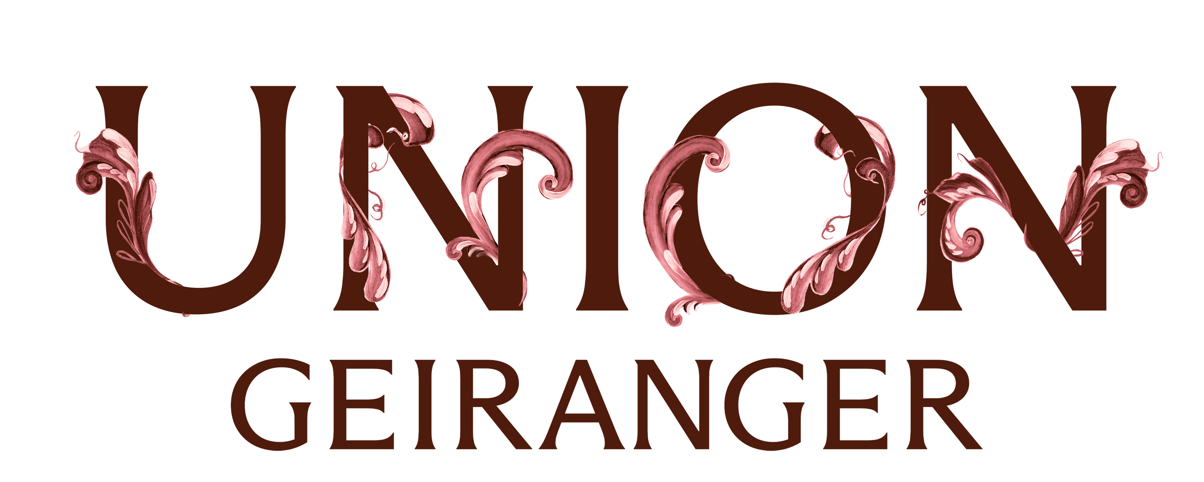 Union Geiranger Logo with rose painting