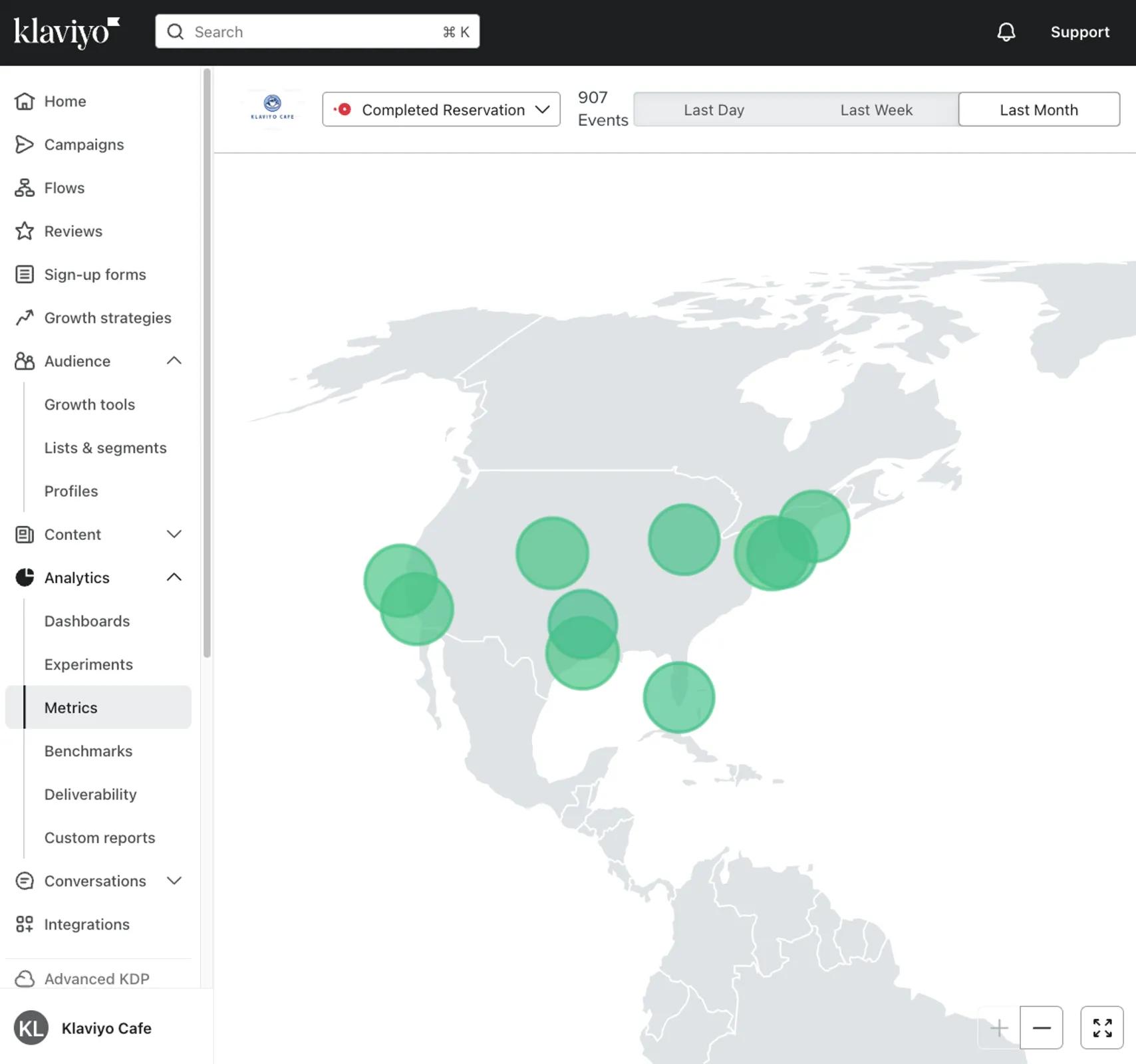 Activity map