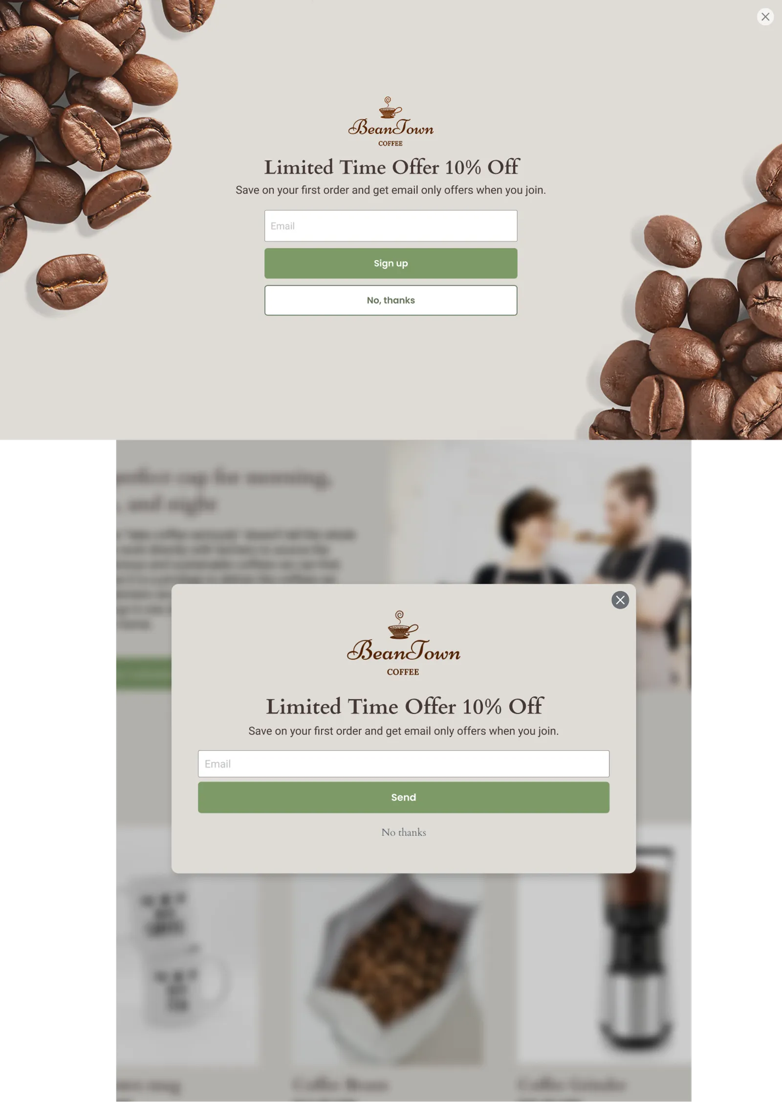 A/B testing form layout
