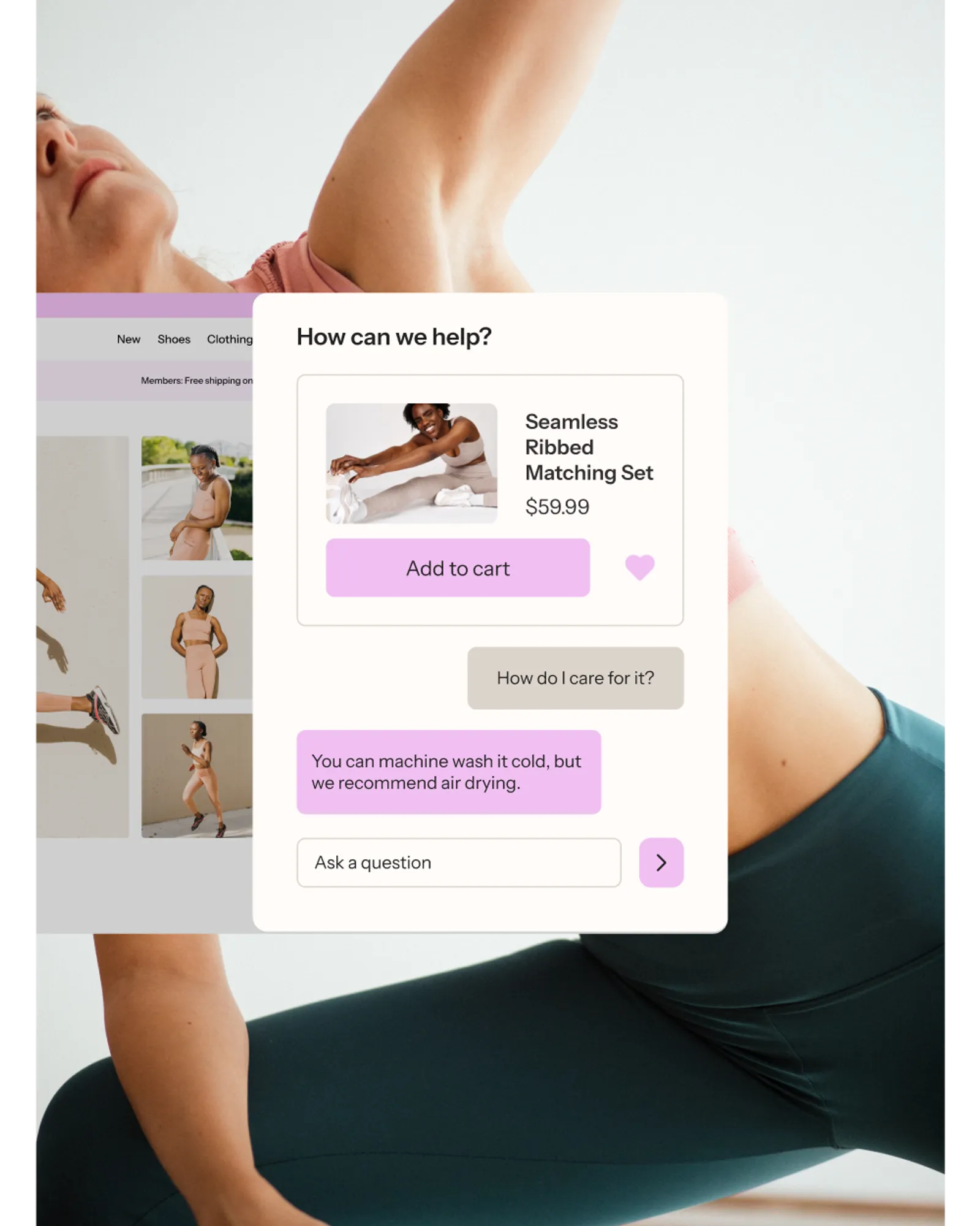 An example Customer Agent conversation