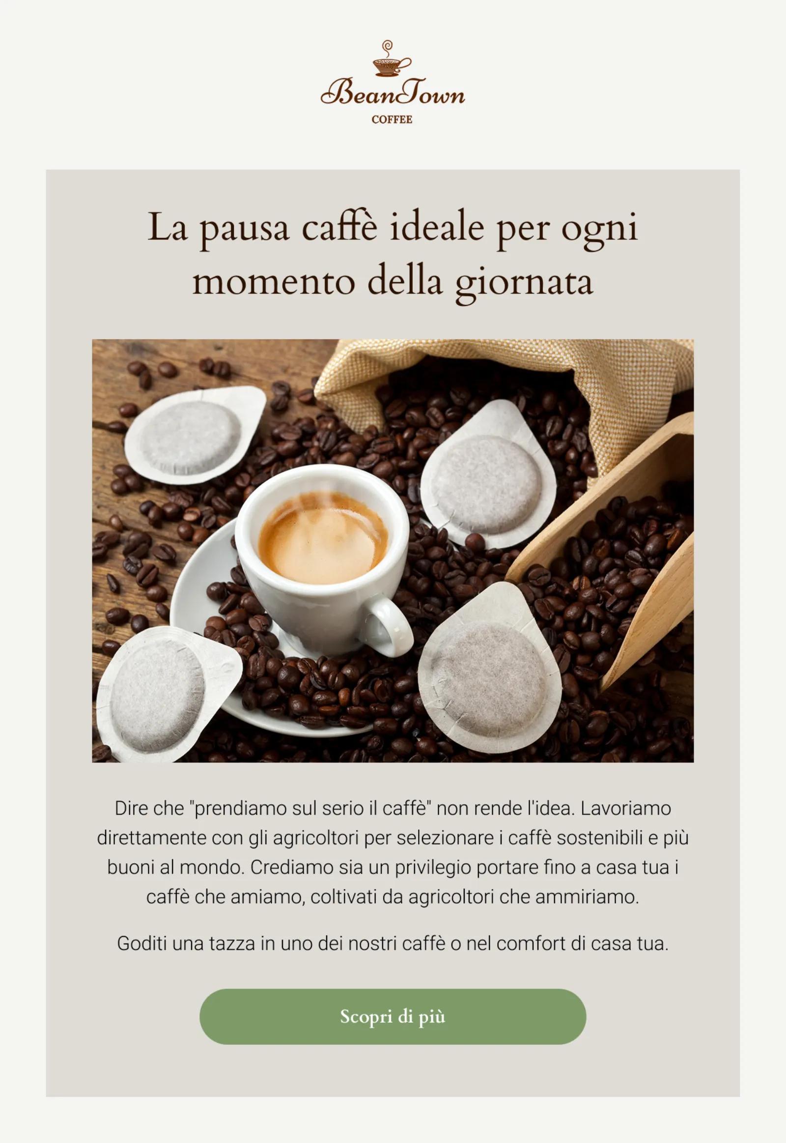 Beantown designs an educational campaign to teach subscribers about their coffee.