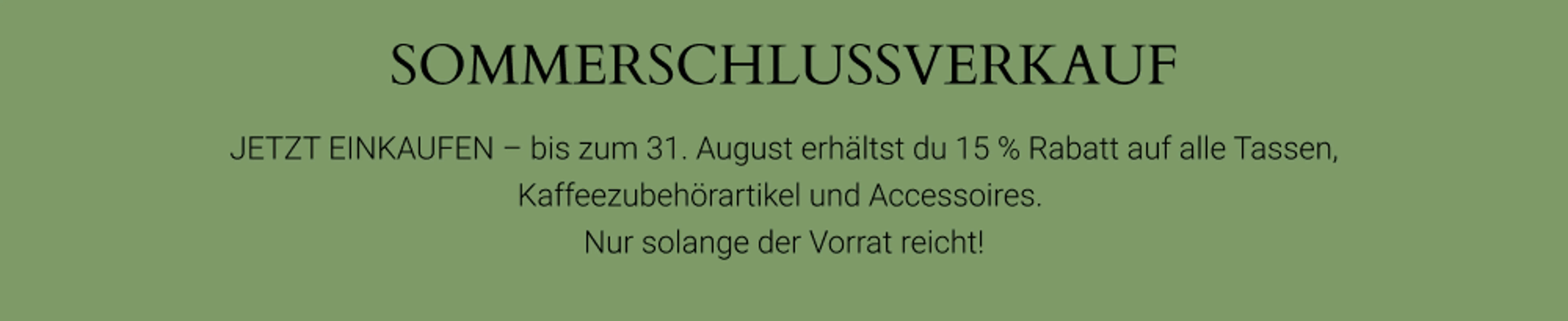 Aktuelles Angebotsbanner von Beantown, das sich bei wechselnden Angeboten ändert