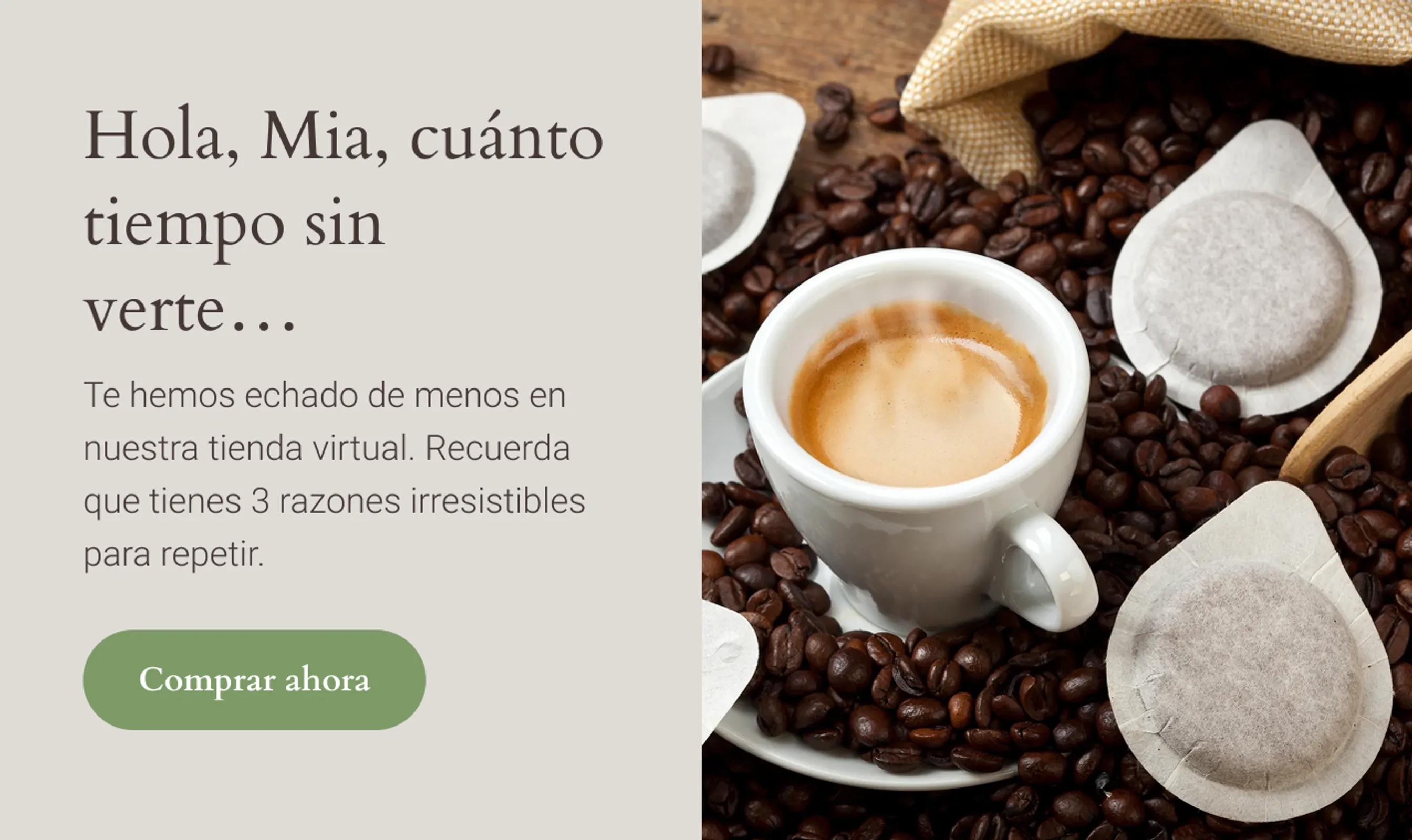 Beantown's email reminder using a customer's name to encourage them to shop..