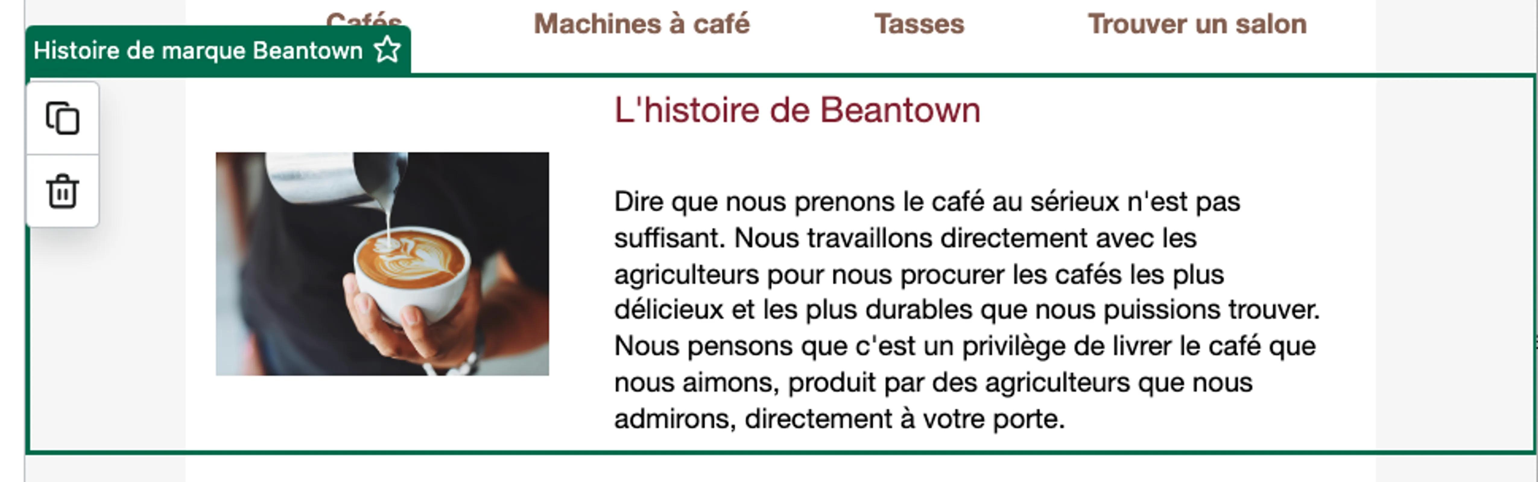 Présentation de la marque Beantown
