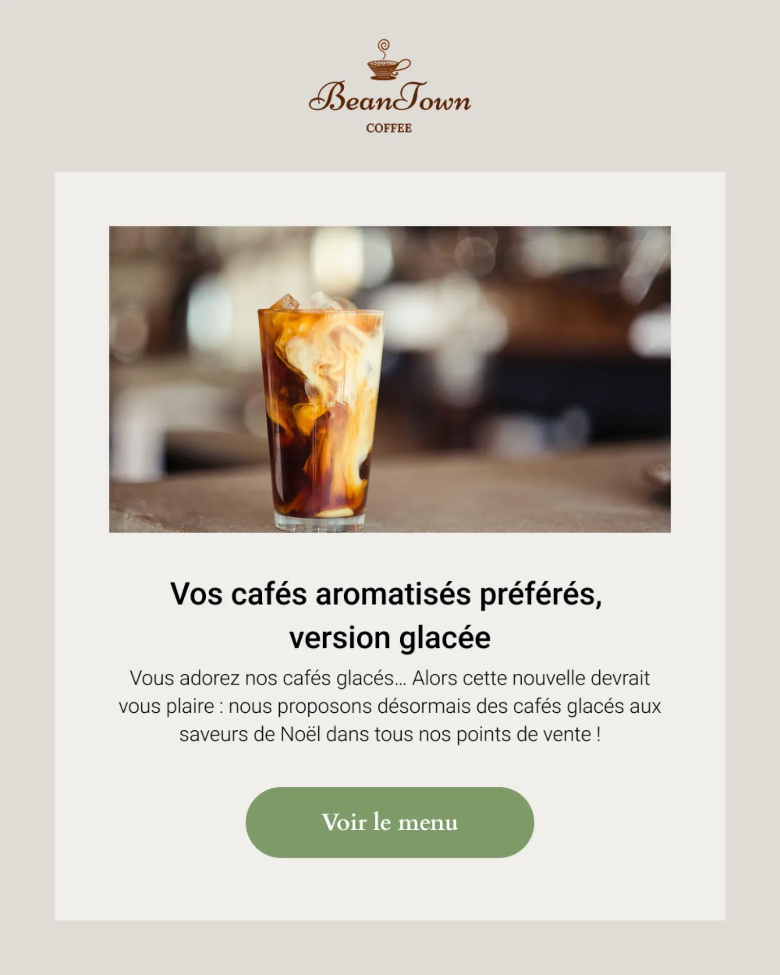 Campagne envoyée au segment « Propriétés concernant une personne »