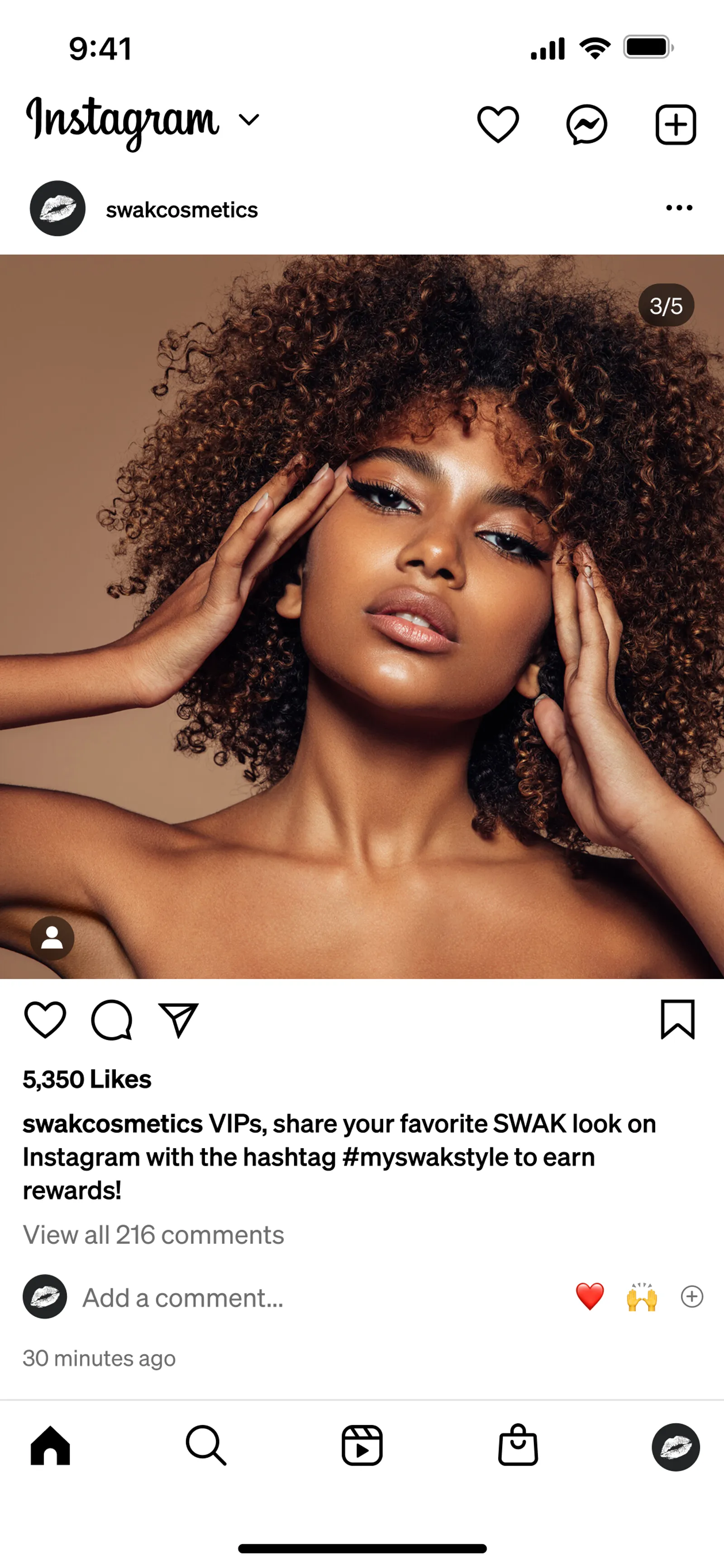 Social VIP post