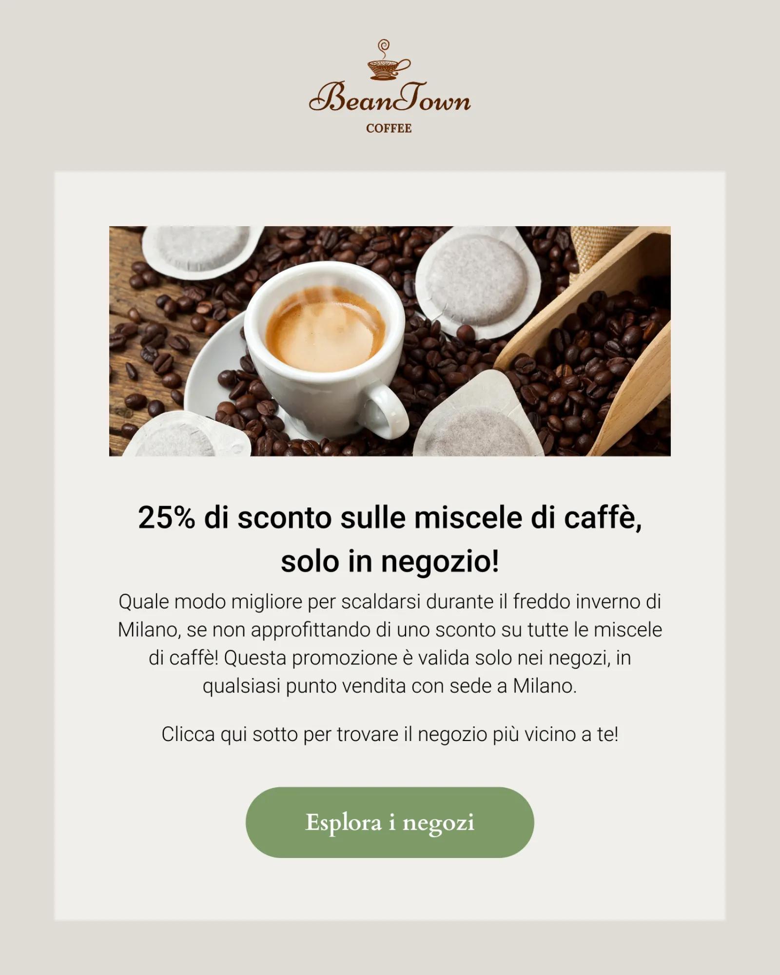 Campagna destinata a un segmento basato sulla posizione