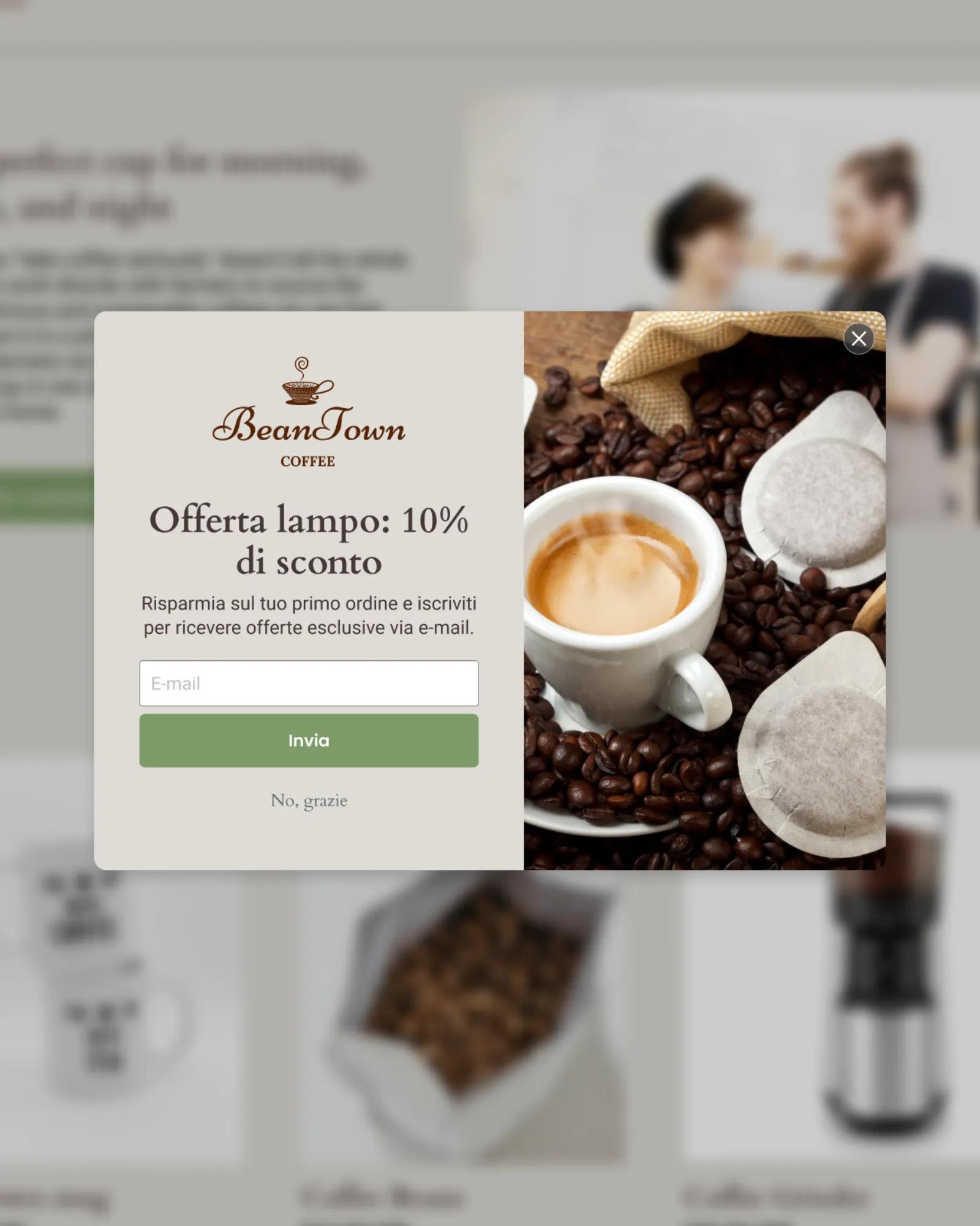 Popup form