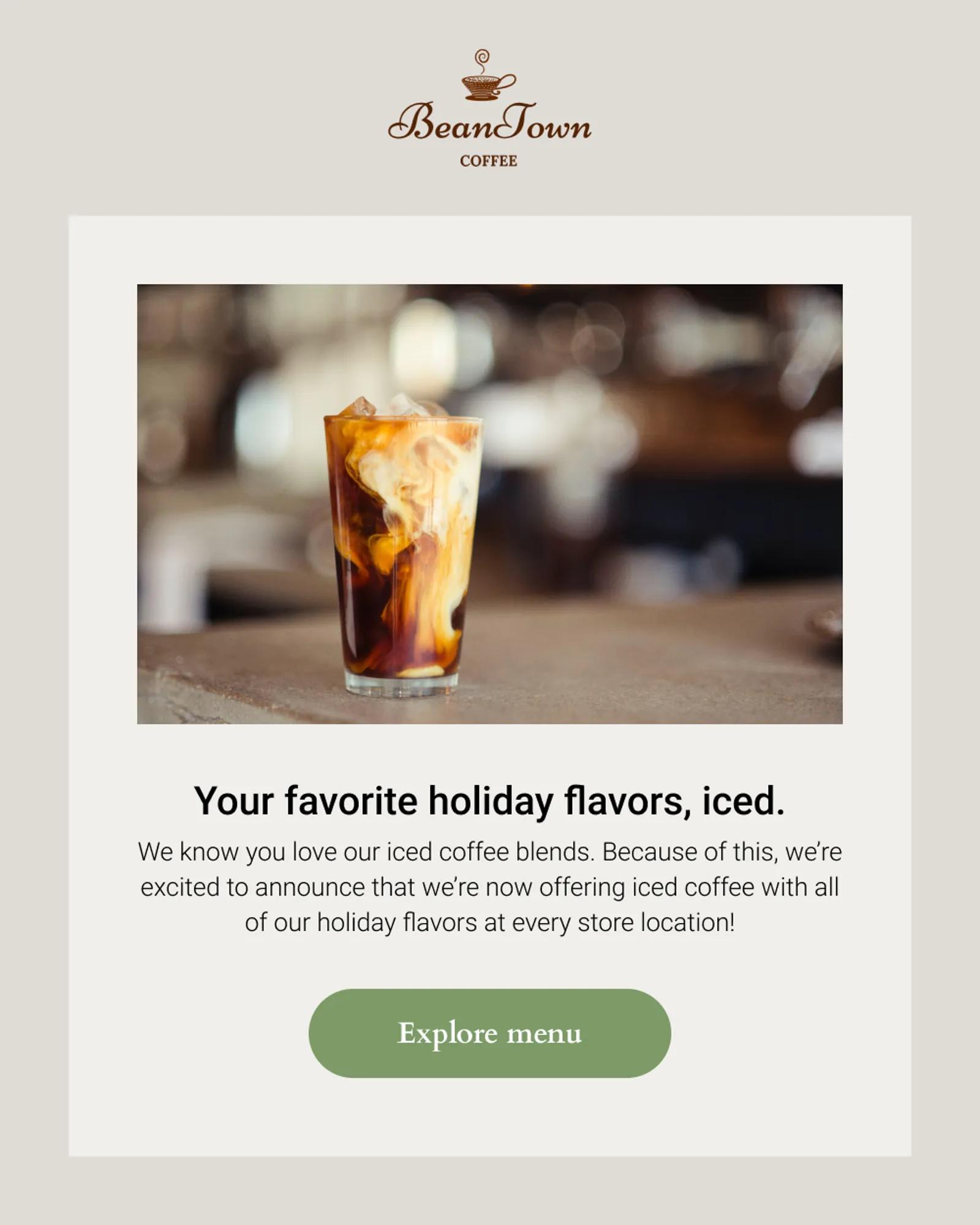 Campaign sent to a properties about someone segment