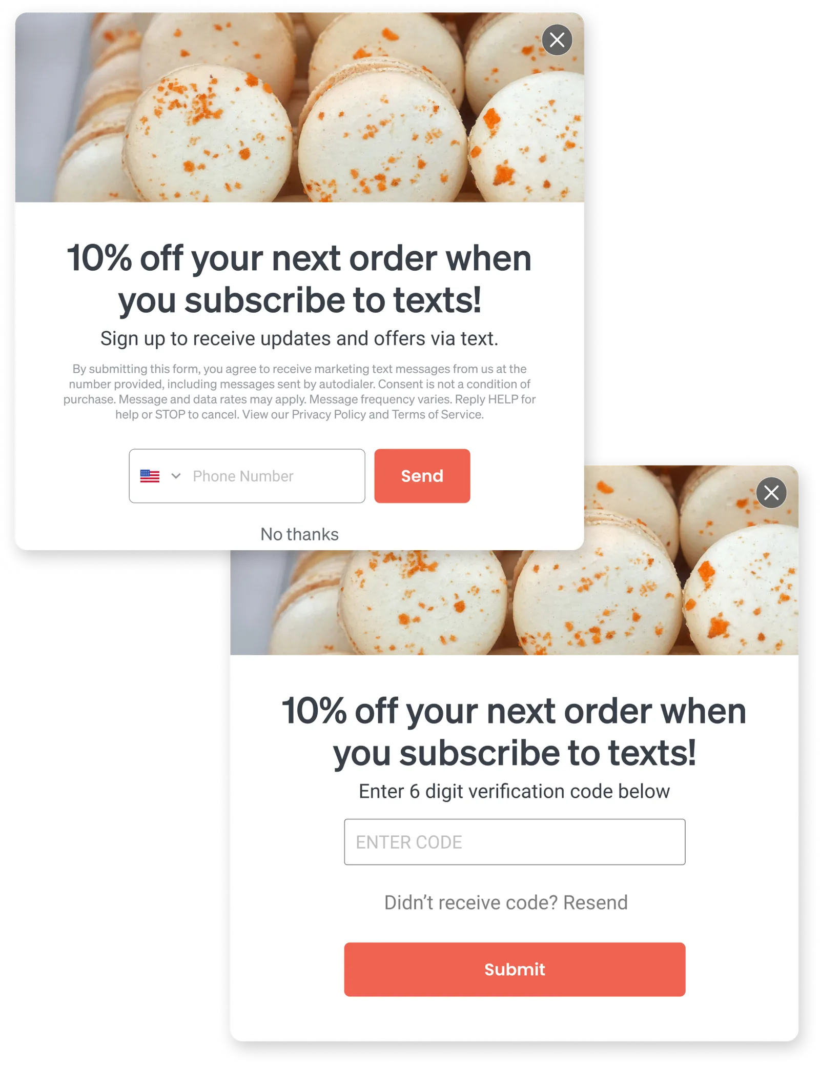 Smart opt-in form