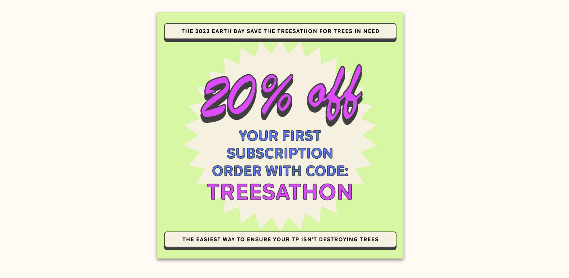 A social media ad targeting customers who have previously purchased from a brand but are not yet subscribers.