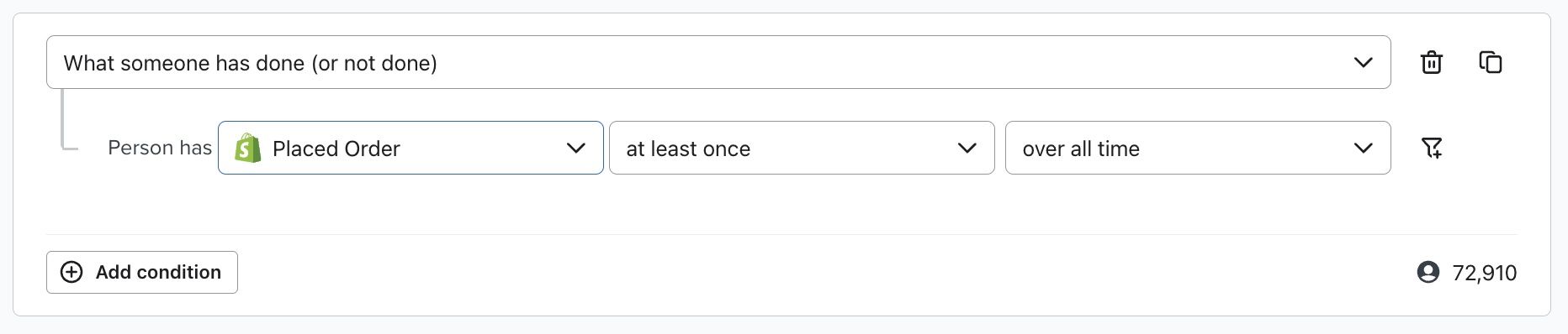 CLV segment to export CLV data