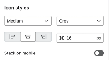 Social icon styles