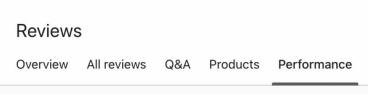 Performance tab reviews