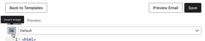 Insert image HTML
