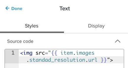 custom web feed image