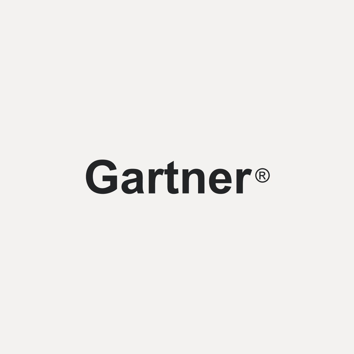 Gartner logo.